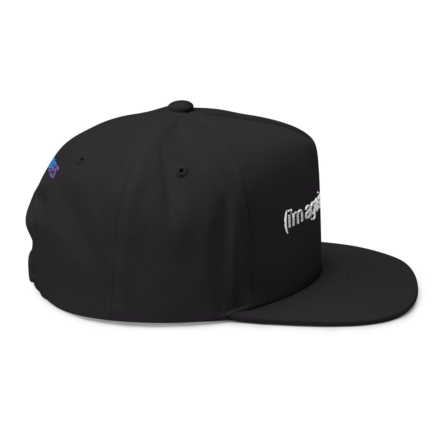 Against Apathy Embroidered Cap Black/White