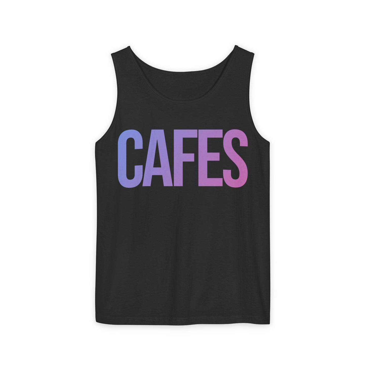 Summer Vibes Cafes Tank Night