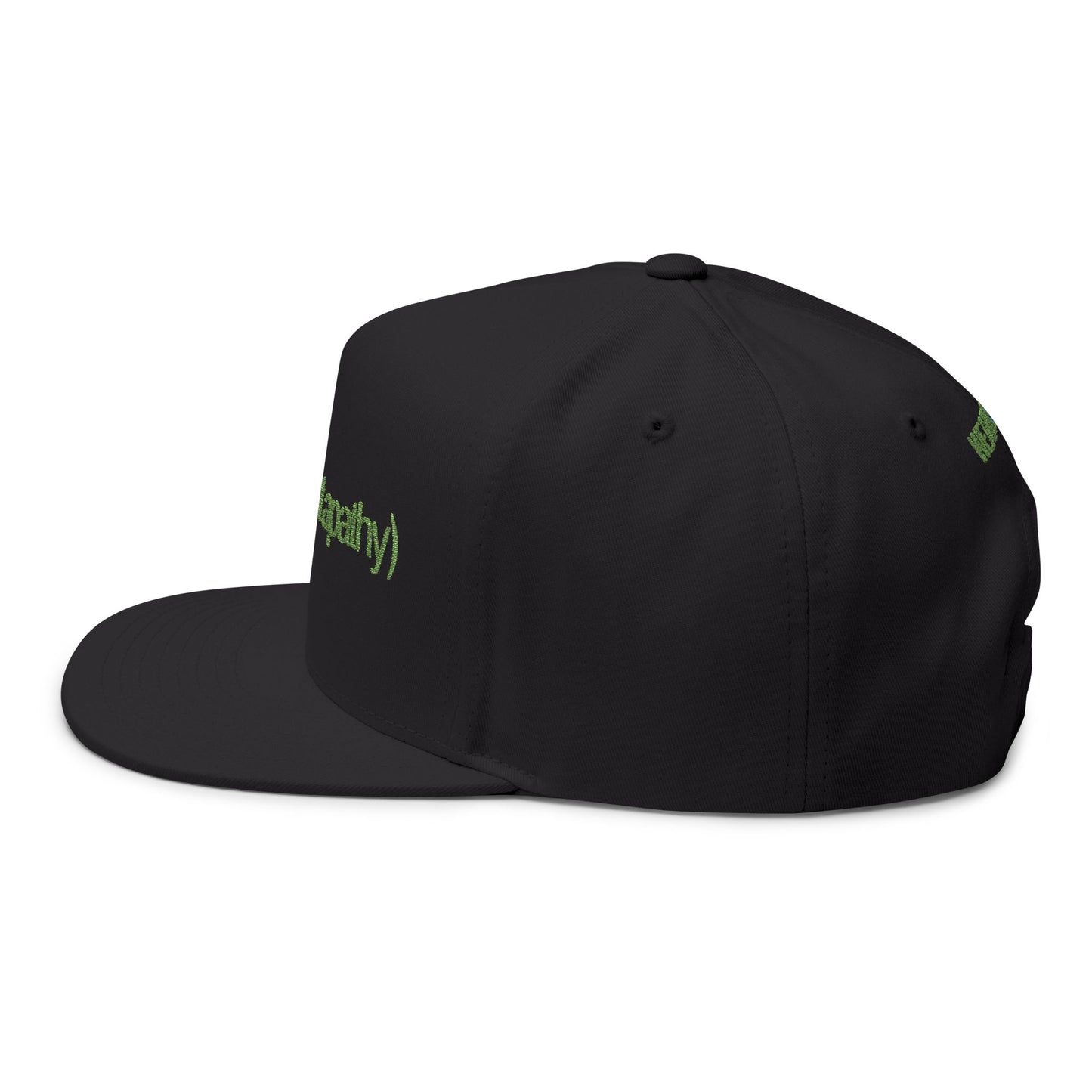 Against Apathy Embroidered Cap Black/Green