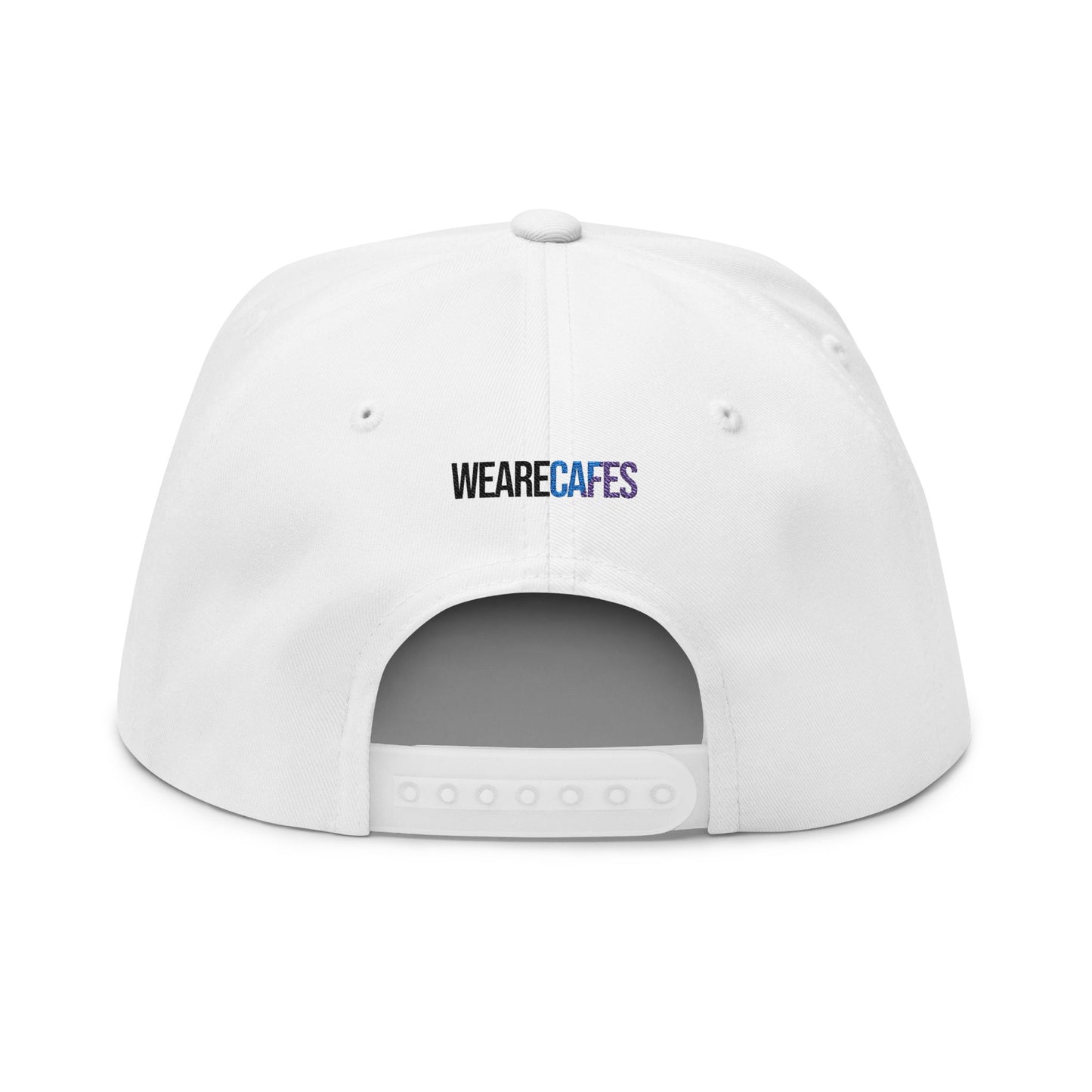 Against Apathy Embroidered Cap White/Black
