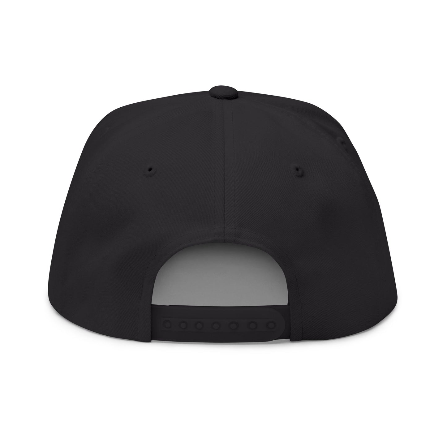 Cafe Lover Embroidered Flat Bill Cap Rhinestone Snapback in Mutual Aid