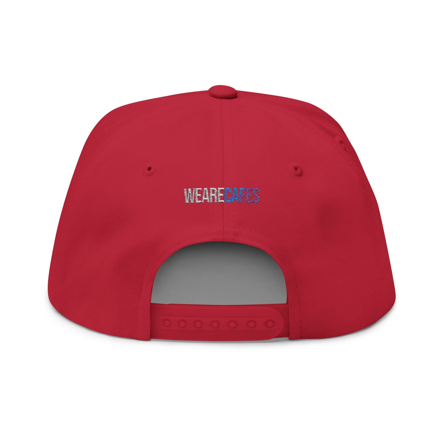 Against Apathy Embroidered Cap Red/White