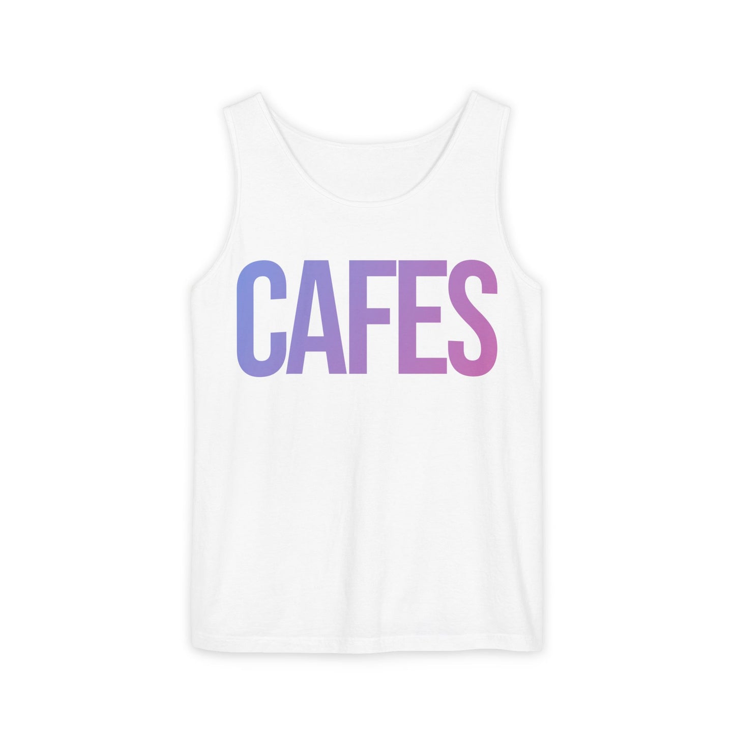 Summer Vibes Cafes Tank Cloud