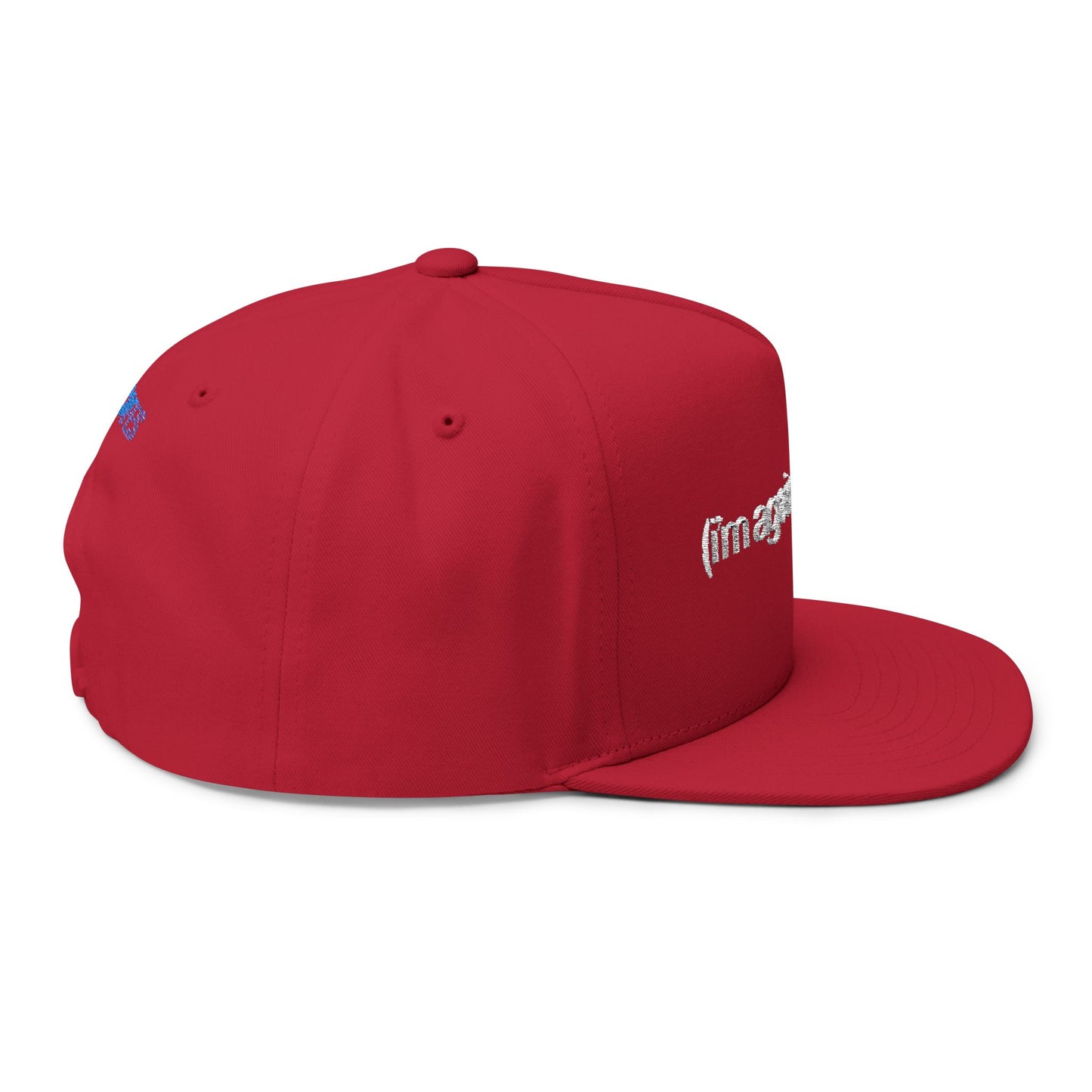 Against Apathy Embroidered Cap Red/White