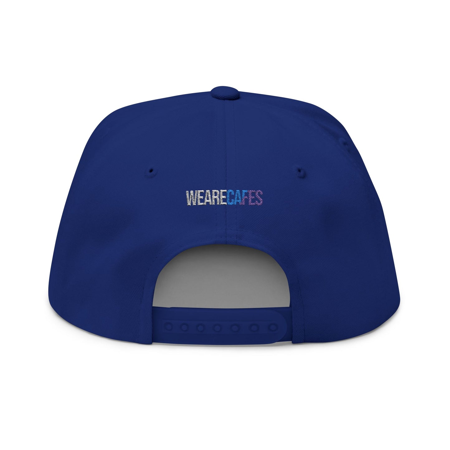 Against Apathy Embroidered Cap Blue/White