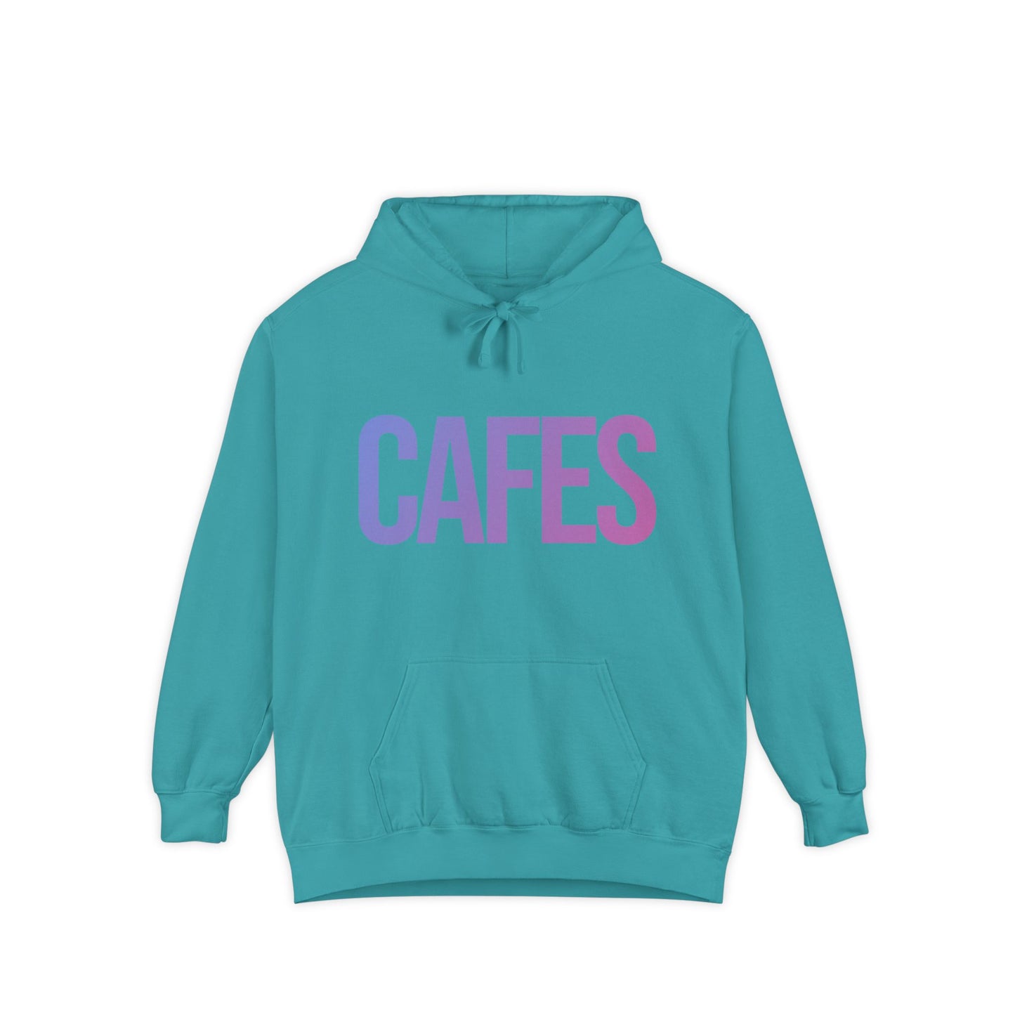 Teal Cafes Hoodie