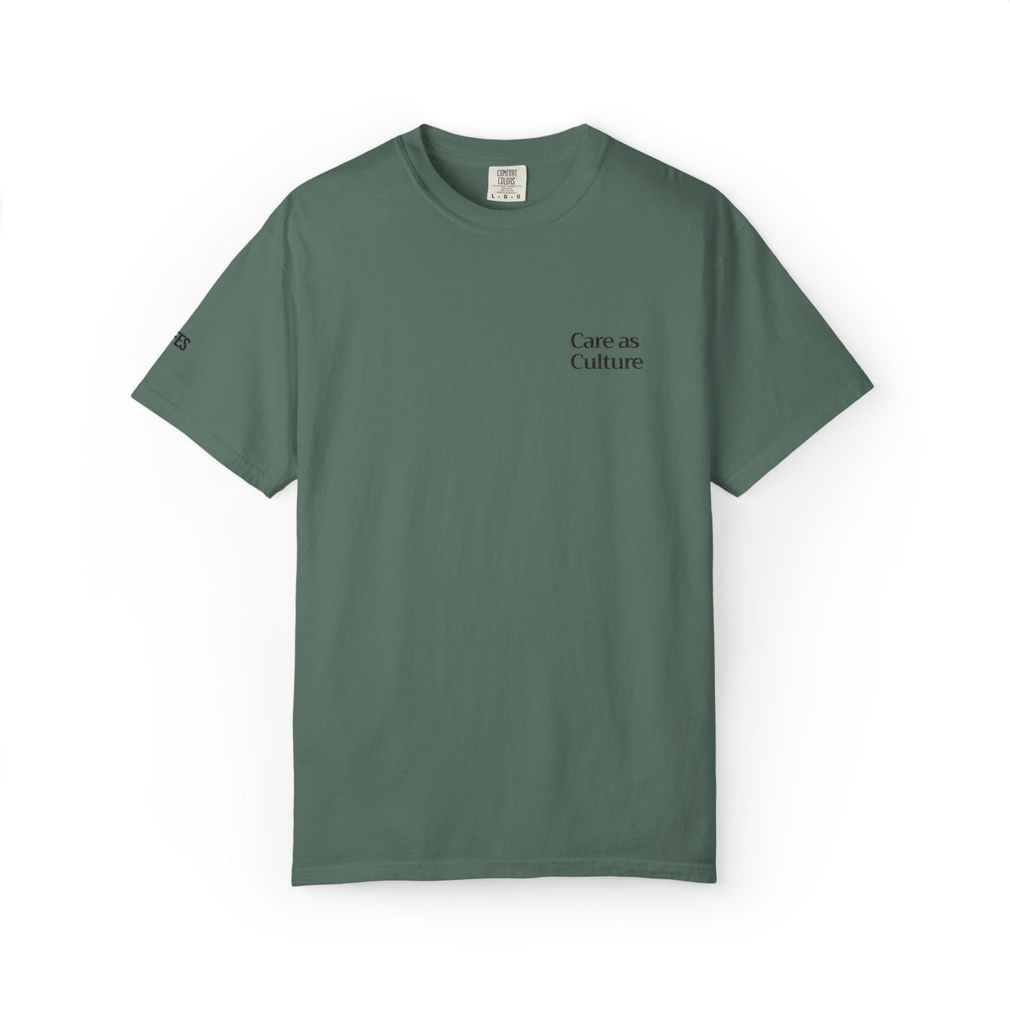 Care as Culture Embroidered Tee Spruce