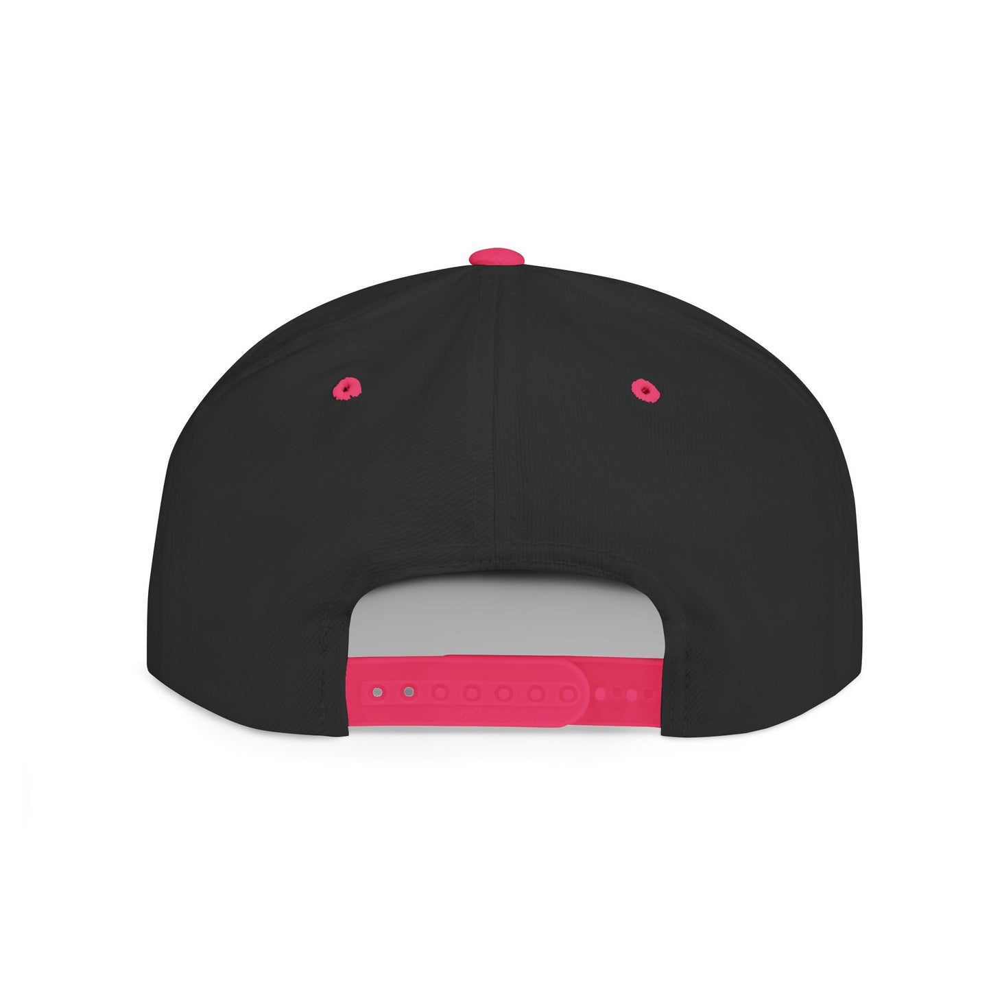 Cafes Cap Embroidered Black/Pink