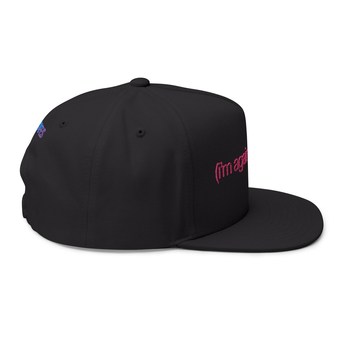 Against Apathy Embroidered Cap Black/Pink