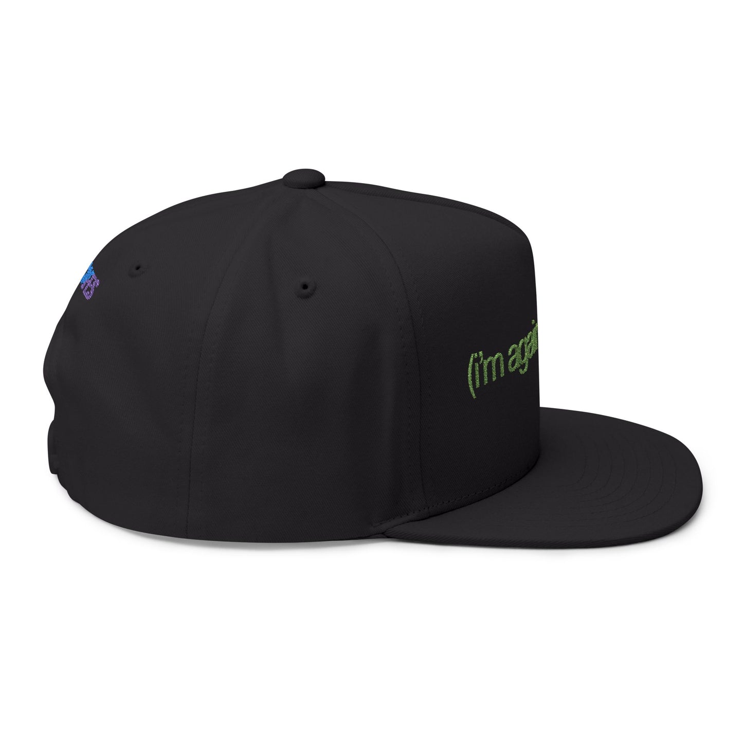 Against Apathy Embroidered Cap Black/Green